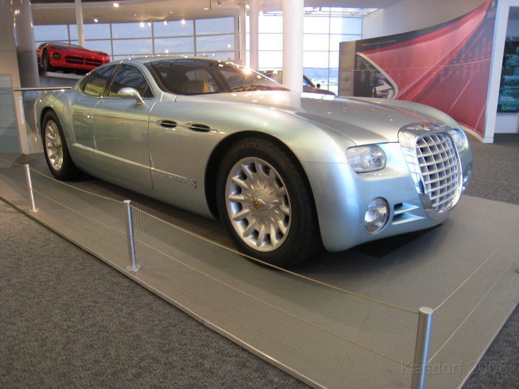 Chrysler Walter - Car Museum 2008 0415.jpg - A visit to the Walter P Chrysler museum located on the grounds of the sprawling Chrysler complex in Auburn Hills Michigan. A great collection of Chrysler brands through the years, AMC, Dodge, Willys, and others.